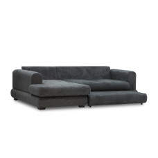 диван HOBEL CORNER SIDNEY PLUS F/Z DARK GREY BEATTO 1078 L (3)