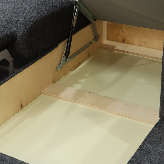 диван HOBEL CORNER SIDNEY PLUS F/Z DARK GREY BEATTO 1078 R (3)