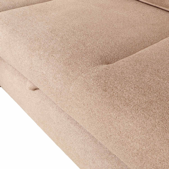 დივანი HOBEL CORNER SIDNEY PLUS F/Z LIGHT BROWN BUKLE 5 L (3)