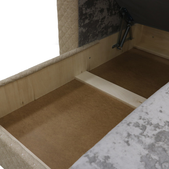 диван HOBEL CORNER SONYA F/P LIGHT CAPPUCCINO MONACO 4/CREAM BONCUK 6 R (5)