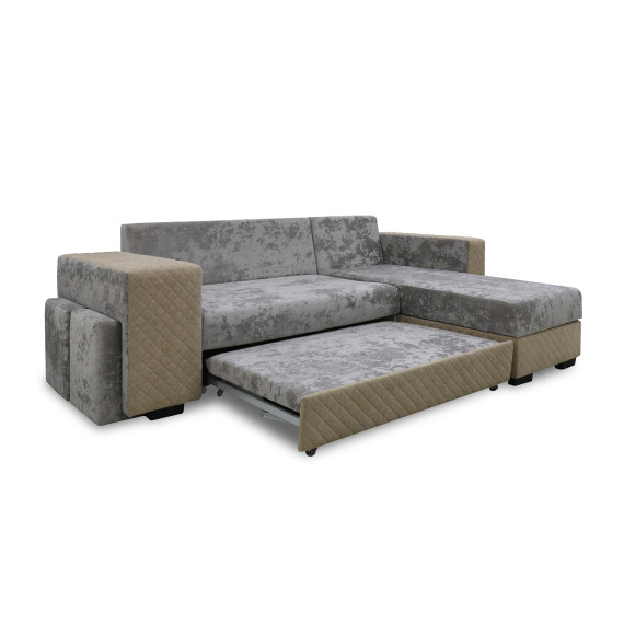 диван HOBEL CORNER SONYA F/P LIGHT CAPPUCCINO MONACO 4/CREAM BONCUK 6 R (5)