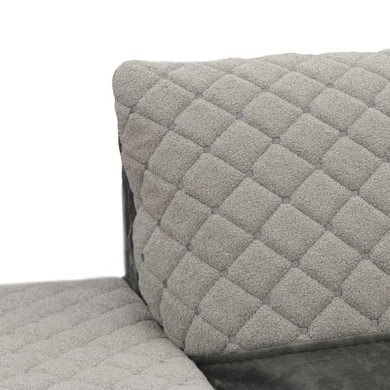 დივანი HOBEL CORNER SONYA GREY MONACO 14/ GREY BUKLE 9 L (5)