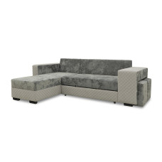 დივანი HOBEL CORNER SONYA GREY MONACO 14/ GREY BUKLE 9 L (5)
