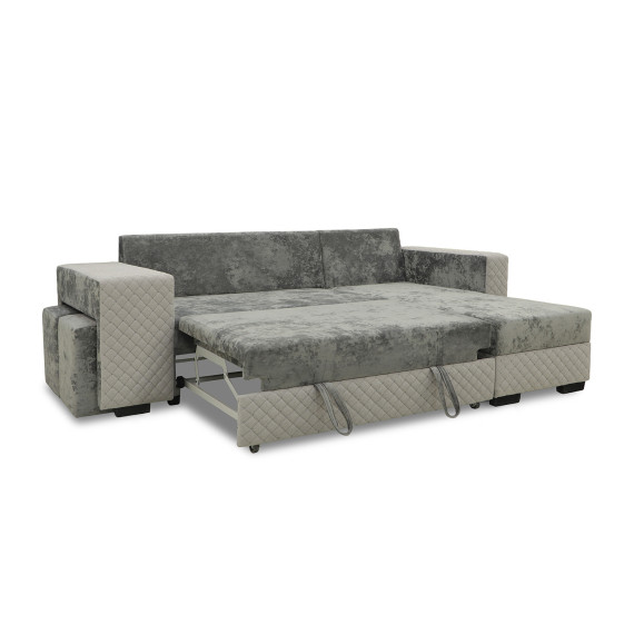 დივანი HOBEL CORNER SONYA GREY MONACO 14/ GREY BUKLE 9 R (5)