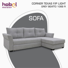 დივანი HOBEL CORNER TEXAS F/P LIGHT GREY BEATTO 1069 R (5)