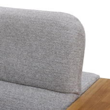 sofa HOBEL CORNER WOOD GREY AMAZON 5 / INFINITY 991 / NIAGARA GREY L (5)