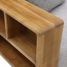 დივანი HOBEL CORNER WOOD GREY AMAZON 5 / INFINITY 991 / NIAGARA GREY R (5)