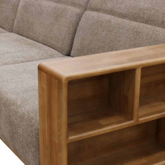 sofa HOBEL CORNER WOOD LIGHT BROWN AMAZON 2 / INFINITY 103/FOREVER 910 L (5)