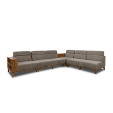 диван HOBEL CORNER WOOD LIGHT BROWN AMAZON 2 / INFINITY 103/FOREVER 910 R (5)