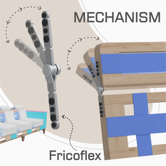 sofa set HOBEL DALI 3+1+1 DARK BROWN BREEZE 12/CREAM FOREVER 910 (3)