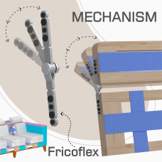 sofa set HOBEL DALI 3+1+1 DARK BROWN BREEZE 12/CREAM FOREVER 910 (3)