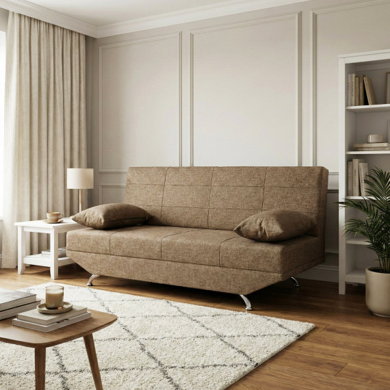 sofa HOBEL ELISA FIX ECONOM BROWN AFO 7 (1)