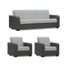 გარნიტური HOBEL FROST 3+1+1 F/R GREY V460/LIGHT GREY LAIM 22 (4)