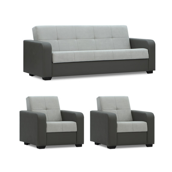 გარნიტური HOBEL FROST 3+1+1 F/R GREY V460/LIGHT GREY LAIM 22 (4)