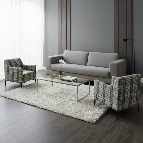 გარნიტური HOBEL GLORIA 3+1+1 GREY SCANDI 18/ BENORRY 1010 (3)