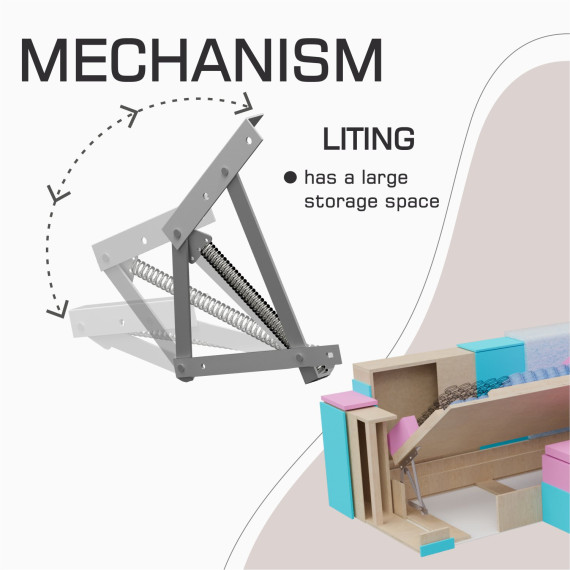 დივანი HOBEL CORNER ERICA COFFEE V460/ LIGHT BROWN VIVALDI 20 L(6)