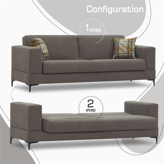 გარნიტური HOBEL GLORIA 3+1+1 CAPPUUCCINO SCANDI 19/BENORRY 1002 (3)