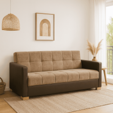 sofa HOBEL MARVEL ECONOM COFFEE V460/BROWN VIVALDI 22 (2)