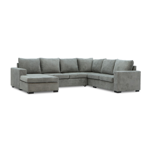 sofa HOBEL CORNER JASMIN F/R LIGHT GREY BELLA 13 / GONZA 1002/ BENORRY 1005 R (7)