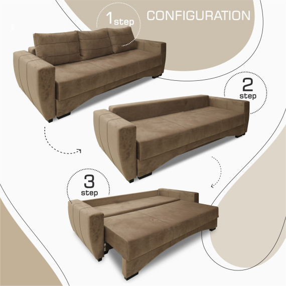 гарнитур HOBEL LI 3+1+1 BROWN CATALANA 5 (5)