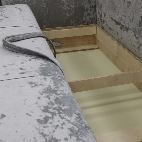 გარნიტური HOBEL LI 3+1+1 F/P LIGHT GREY MONACO 13 (5)