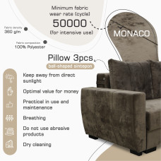 დივანი HOBEL LI F/P BROWN MONACO 5 (4)