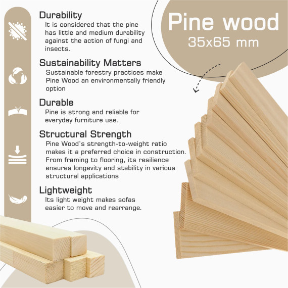 sofa HOBEL LI F/P BROWN MONACO 5 (4)