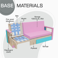 sofa HOBEL MARVEL ECONOM BLACK 4503/ DARK GREY LEONARDO 15 (2)