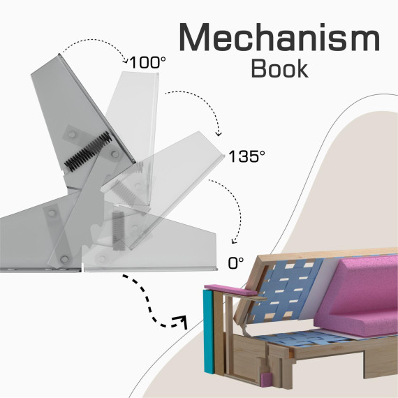 დივანი HOBEL MARVEL ECONOM COFFEE V460/BROWN VIVALDI 22 (2)
