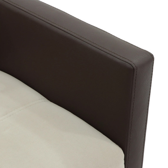 диван HOBEL MARVEL ECONOM F/R COFFEE V460/CAPPUCCINO VIVALDI 4 (2)