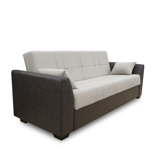 დივანი HOBEL MODERN LUXE ECONOM F/R DARK GREY 8410/ LEONARDO 13 (2)