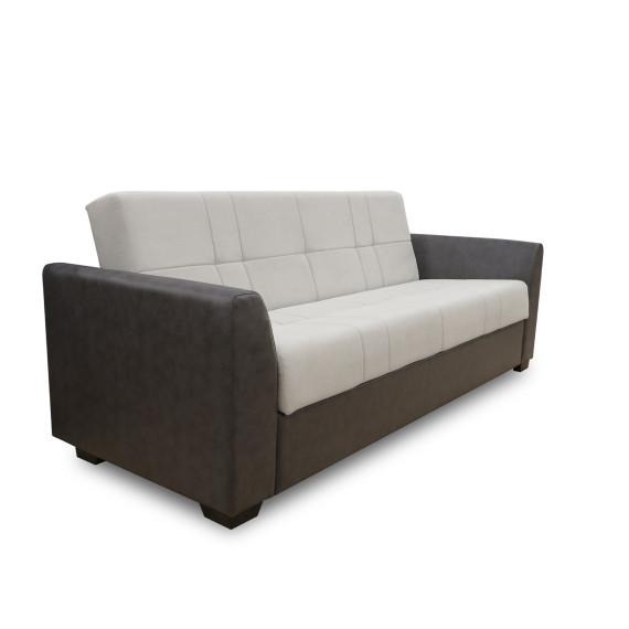 დივანი HOBEL MODERN LUXE ECONOM F/R DARK GREY 8410/ LEONARDO 13 (2)