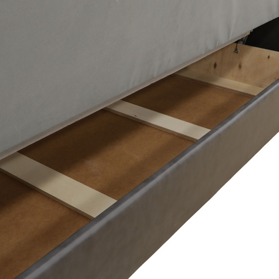 დივანი HOBEL MODERN LUXE ECONOM F/R DARK GREY 8410/ LEONARDO 13 (2)