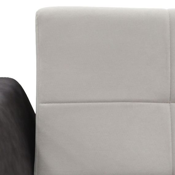 დივანი HOBEL MODERN LUXE ECONOM F/R DARK GREY 8410/ LEONARDO 13 (2)