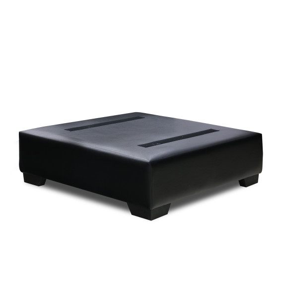 sofa HOBEL NEW CORNER CORONA F/R BLACK PHANTOM 15/ LIGHT GREY BEATTO 1067 L (10)