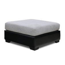 sofa HOBEL NEW CORNER CORONA F/R BLACK PHANTOM 15/ LIGHT GREY BEATTO 1067 L (10)