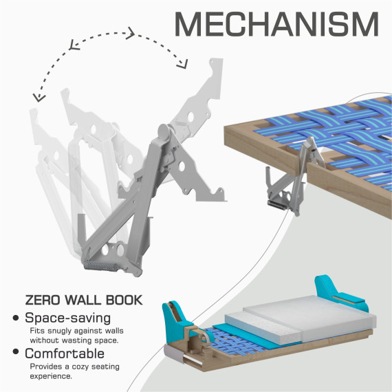 გარნიტური HOBEL OLIVIA 3+1+1 F/R CAPPUCCINO MONACO 4/BUKLE 4 (4)