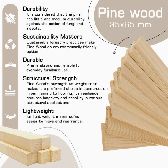 გარნიტური HOBEL RIO LUXE 3+2+1  CHOCOLATE PHANTOM 7/BROWN BELLA 5 (4)