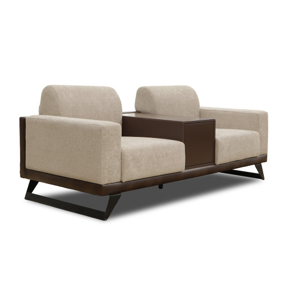 გარნიტური HOBEL RIO LUXE 3+2+1  CHOCOLATE PHANTOM 7/CREAM BONCUK 4 (4)