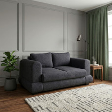 sofa HOBEL SIDNEY PLUS 2 F/R DARK GREY BEATTO 1079 (1)