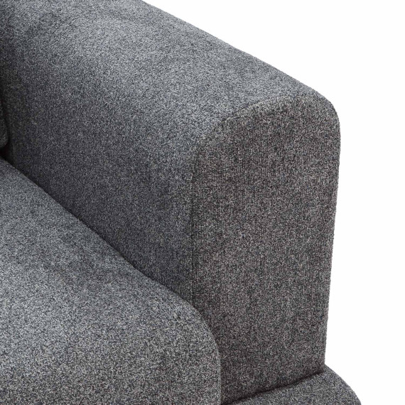 sofa HOBEL SIDNEY PLUS 3 F/R DARK GREY BEATTO 1079 (2)