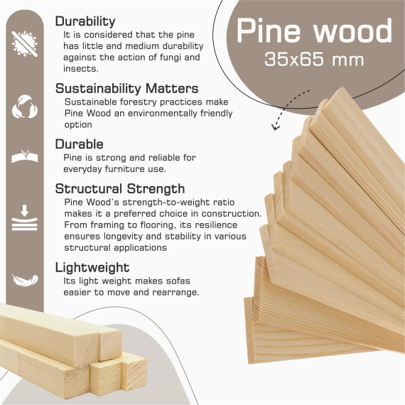 დივანი HOBEL SIDNEY PLUS 3 STR F/Z LIGHT BROWN BUKLE 5 (2)