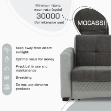 sofa HOBEL SKY GREY MOCASSI 4005 /GREY BONCUK 19 (1)