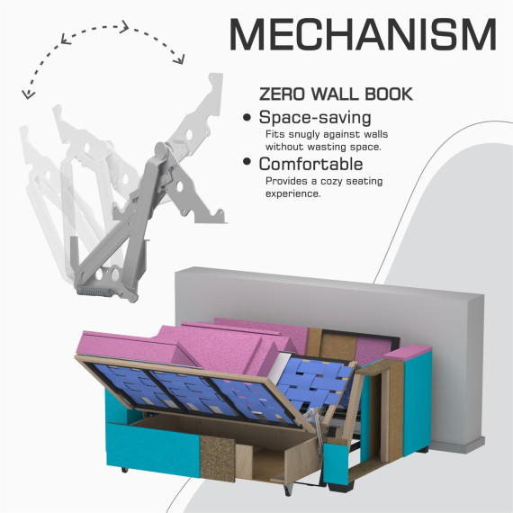დივანი HOBEL SKY GREY MOCASSI 4005 /GREY BONCUK 19 (2)