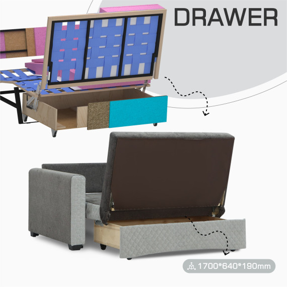 დივანი HOBEL SKY GREY MOCASSI 4005 /GREY BONCUK 19 (2)