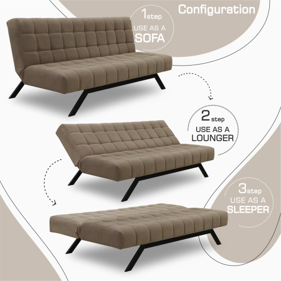დივანი HOBEL STAR BROWN VIVALDI 22 (2)
