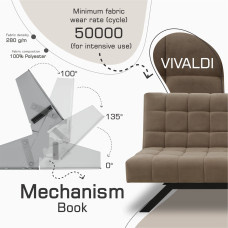 დივანი HOBEL STAR BROWN VIVALDI 22 (2)