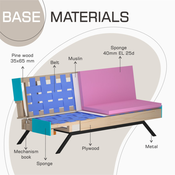 დივანი HOBEL STAR F/R BROWN VIVALDI 22 (2)