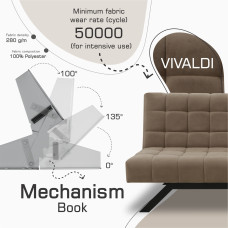 sofa HOBEL STAR F/R BROWN VIVALDI 22 (2)