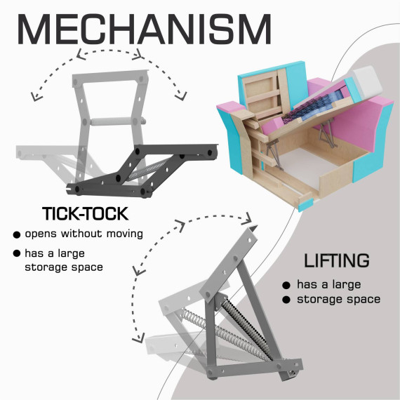 გარნიტური HOBEL TEXAS 3+1+1 BROWN SCANDI 6 (6)